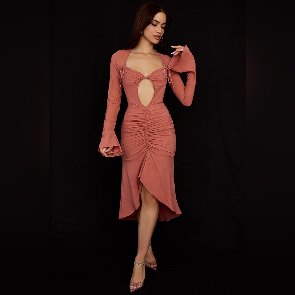 House of CB Reine midi dress